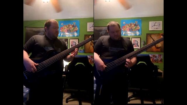 Bass Cover of Minecraft Song "Wet Hands" by Jason смотреть онлайн