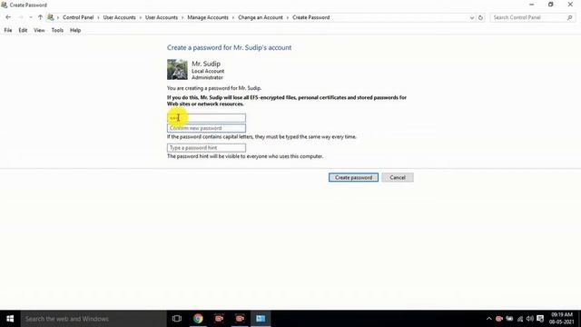 Windows 10 Password Set || Education Training School || Sudip Karmakar смотреть онлайн