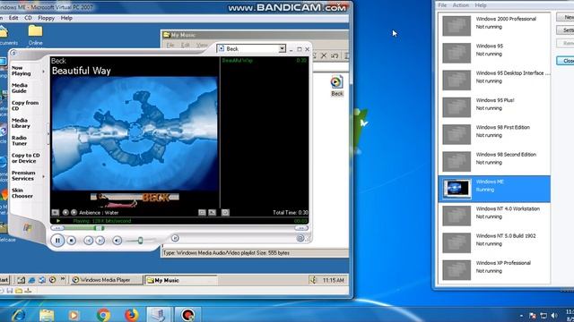 Virtual PC 2007: Windows ME смотреть онлайн