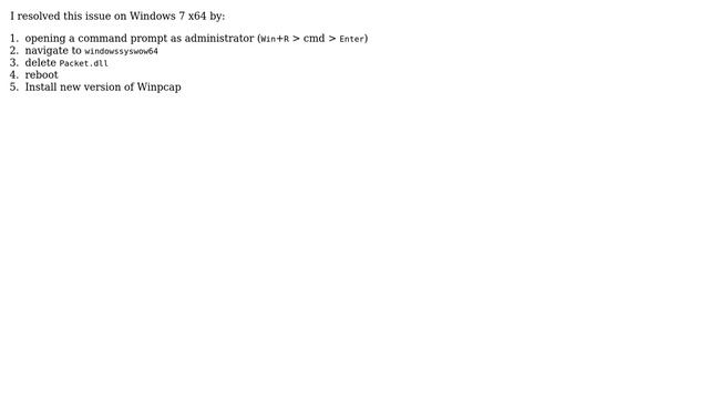 How do I remove an old version of WinPcap? (7 Solutions!!) смотреть онлайн