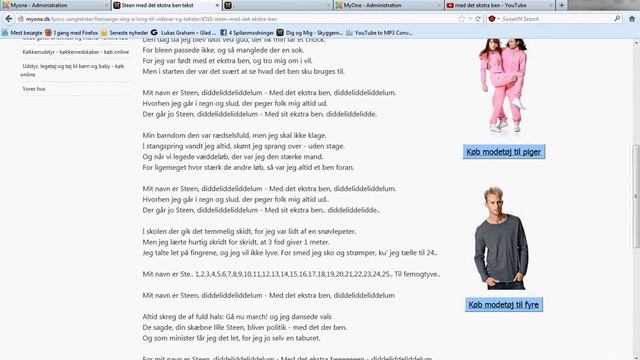 Tekst til Steen med det ekstra ben - Link til lyrics nedenfor смотреть онлайн