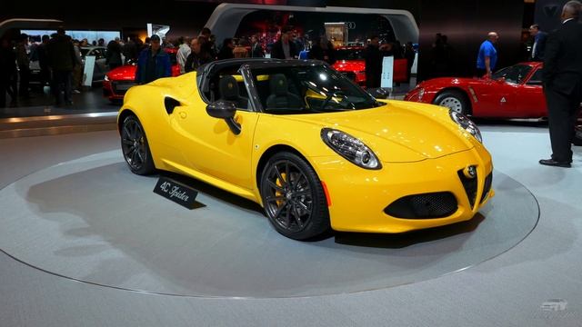 2015 Alfa Romeo 4C at 2015 New York International Auto Show in 4K UHD смотреть онлайн