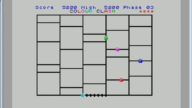 Colour Clash - ZX Spectrum - emulador ZXSpin 0.622 - testeado Windows 7 x64 смотреть онлайн