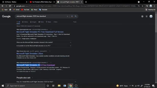 when you try to download MSFS2020 for free..... смотреть онлайн