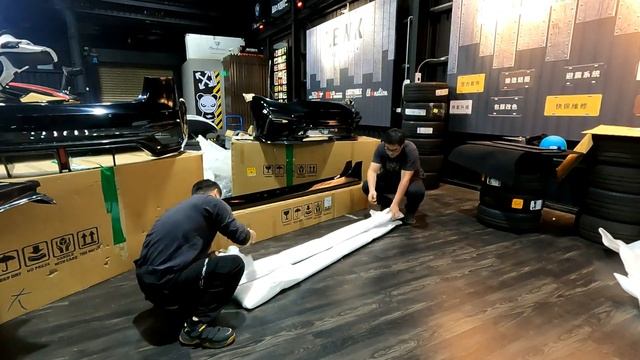 Tesla Model 3 DarwinPro Aerodynamic kit Unboxing 特斯拉 Model 3 DarwinPro 空力套件 開箱 смотреть онлайн