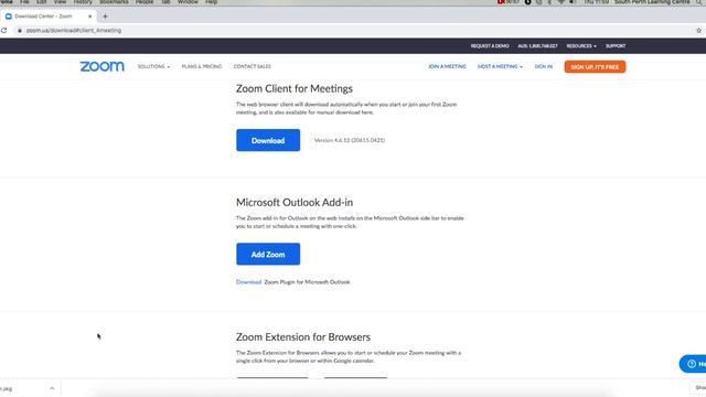 Installing Zoom on Mac OS X to Attend SPLC Classes смотреть онлайн