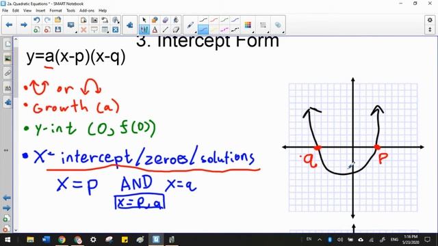 3a Quadratic Equations Forms & Graphs смотреть онлайн