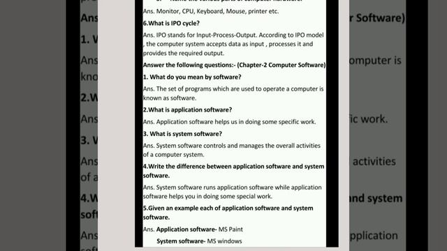 Class-3rd Computer ( Revision of questions/answers) смотреть онлайн