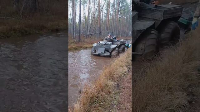 Буксировка гусеничного вездехода БК Ростин на каракат 2019 год смотреть онлайн