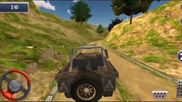 - Extreme SUV Hummer Hill Driving - Offroad 4x4 Jeep Stunt Race Simulator - Android GamePlay смотреть онлайн