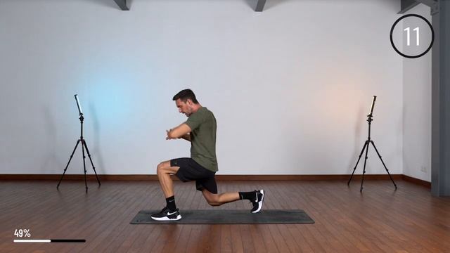 30 Min Full Body Workout At Home - Fat Burn & Strength (No Equipment, No Jumping, No Talking) смотреть онлайн