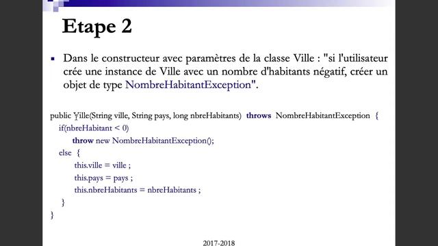 Chapitre 3 : Les bibliothèques des classes en Java (3/3) смотреть онлайн