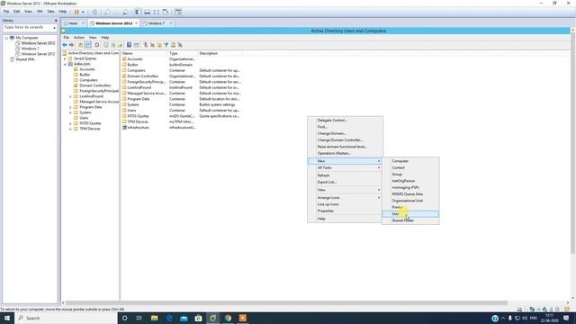How to Create Users ,Groups & OU in Active directory Domain Controller смотреть онлайн