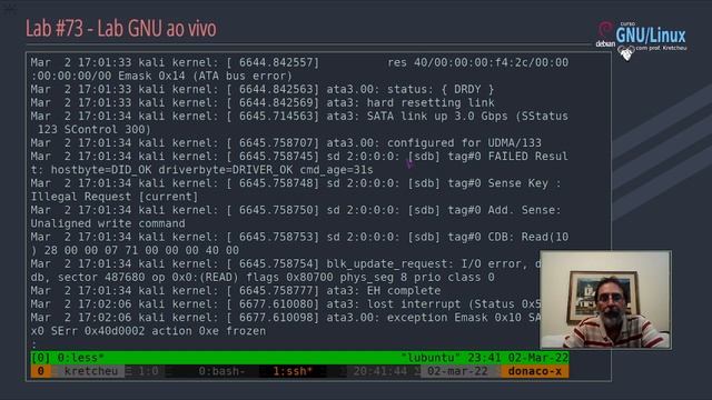 Runit x Systemd, Musl x Glibc, Erro no boot - Lab GNU #73 смотреть онлайн
