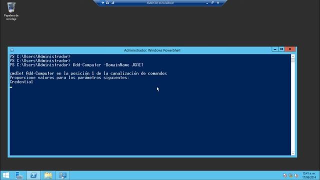 Windows Server 2012 R2 - Unir equipo a un dominio con PowerShell смотреть онлайн