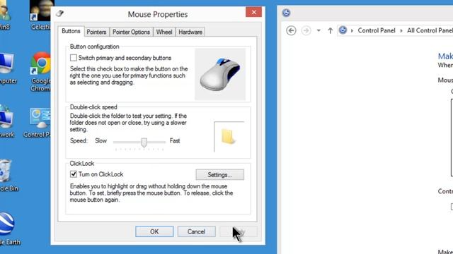 Windows 8 Pro Tutorial 11 - MouseKeys And Mouse Settings - Assistive Tech 2 смотреть онлайн