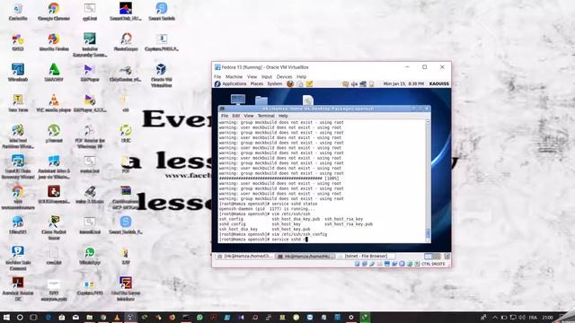 Openssh " the best tuto ever to Configure SSH using Fedora 13 " ( Hamza KAOUISS ) смотреть онлайн
