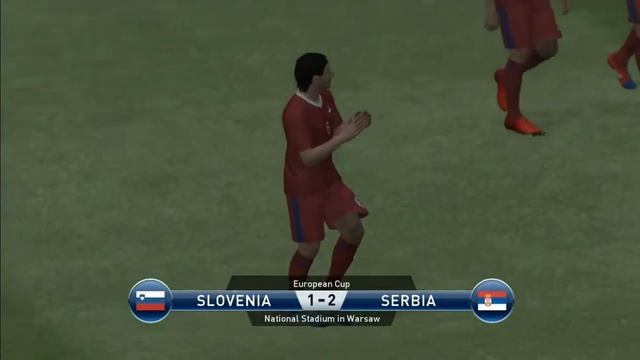 PES 2015 Gameplay: Slovenia vs. Serbia [HD] [PC] смотреть онлайн