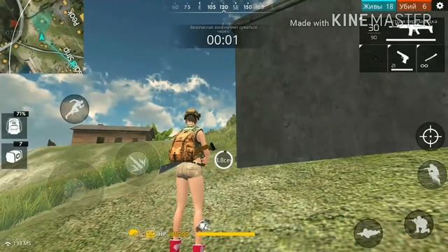 ВЗЯЛ ТОП 5!!! СДЕЛАЛ 10 КИЛЛОВ И -3 ГОЛОВЫ!!! Free Fire BATTLEGROUND смотреть онлайн