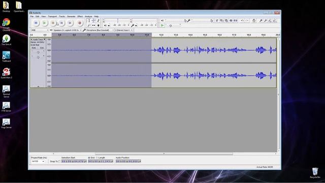 How to remove background noise with Audacity! HD смотреть онлайн