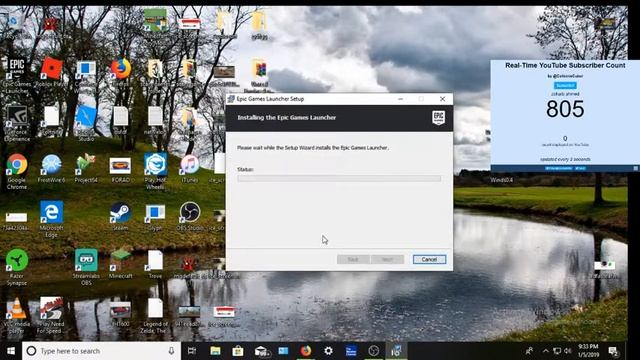 How to Download FORTNITE For Windows 7, 8.1, 10 - Free to Play Game - Beginners смотреть онлайн