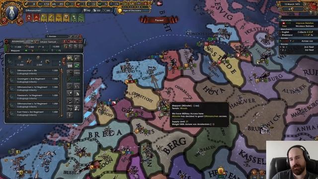 EU4 Dithmarschen the Peasant Emperor 14 смотреть онлайн