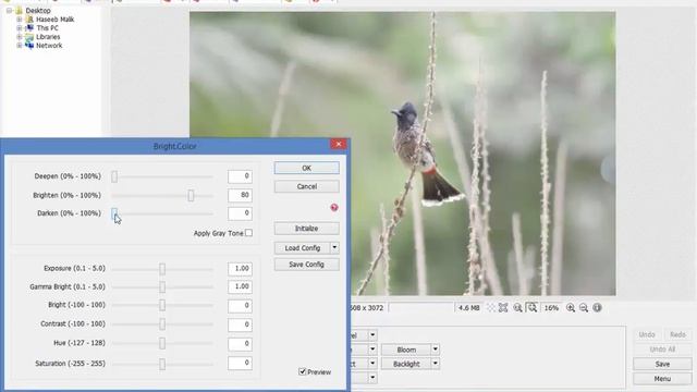 How to Bright photos in Photoscape смотреть онлайн