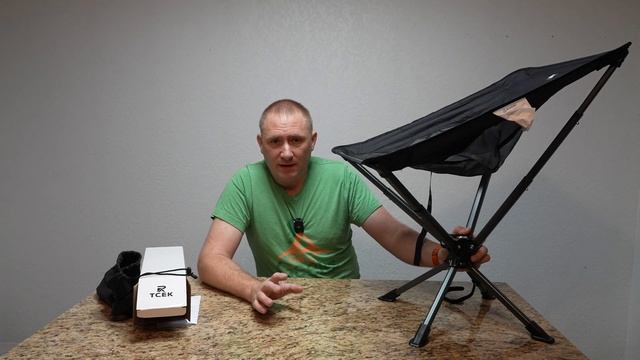 TCEK Portable Swivel Camp Chair