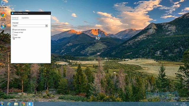 Metro Sidebar for Windows 8 смотреть онлайн