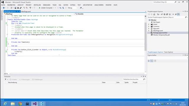 [Tutorial]Visual Basic Windows 8 Metro Apps einfacher Wecker programmieren смотреть онлайн
