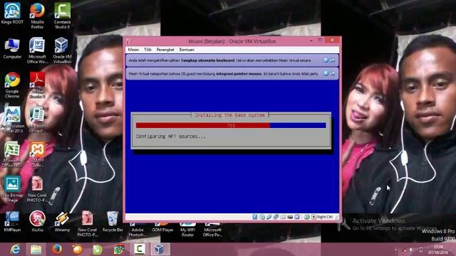 tutorial instalasi linux debian 32 bit смотреть онлайн