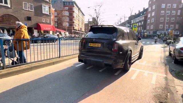 Rolls-Royce Cullinan Urban in Amsterdam Oud-Zuid смотреть онлайн