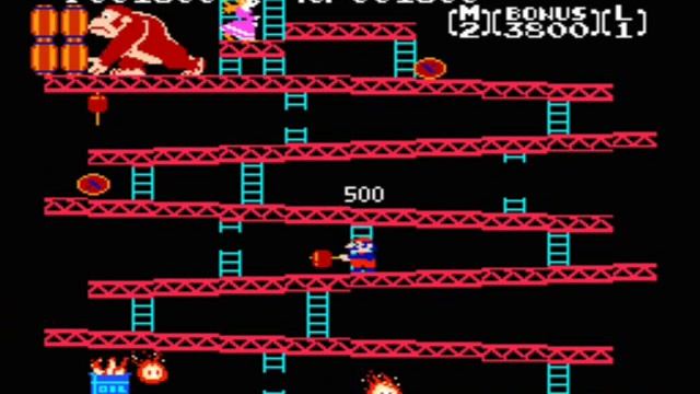 Nes - Donkey Kong (1987) смотреть онлайн