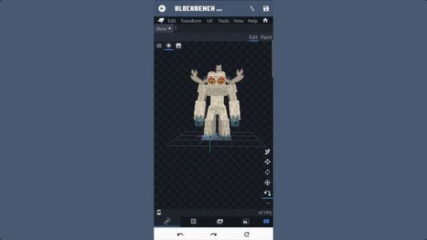 Big Update Mobs Maker for Minecraft [Edit Mobs 3D with BlockBench]