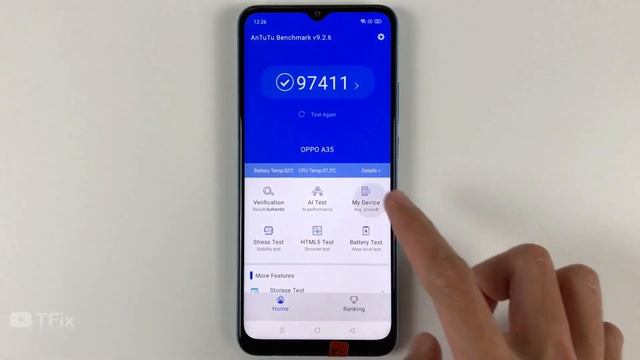 OPPO A35 Antutu Benchmark - Geekbench 5