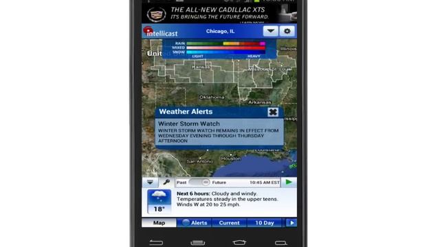 The All-New Intellicast Weather Android App смотреть онлайн