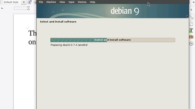 Debian 9 full install смотреть онлайн