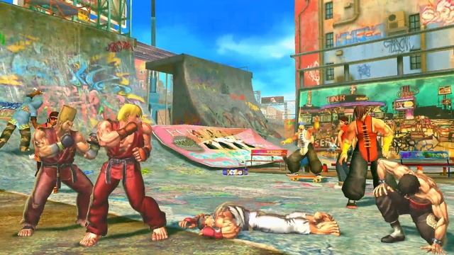 LAW & RYU VS KEN & PAUL (STREET FIGHTER X TEKKEN) смотреть онлайн