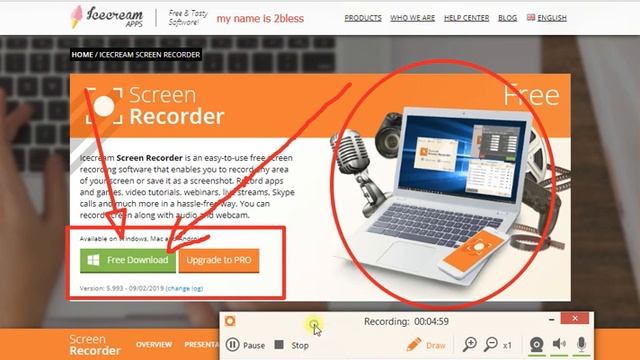 Free Screen Recorder For PC Windows/Mac Software No Watermarks (Best Screen Recorder 2020) смотреть онлайн