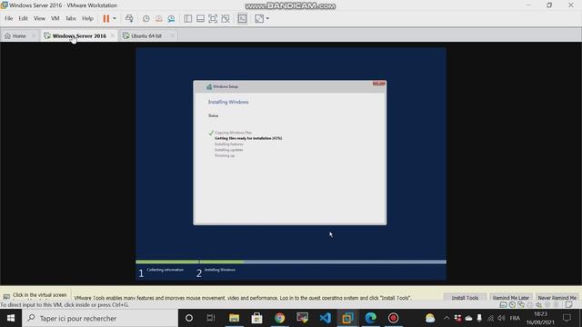 Install Windows Server 2016 and Ubuntu on VMware WorkStation (Part 1) смотреть онлайн
