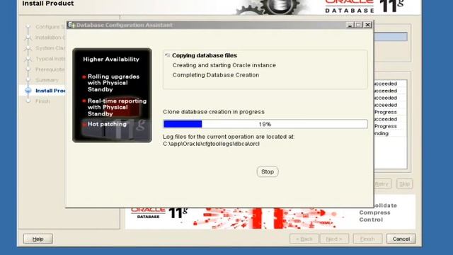 Installation of Oracle 11g Personal Edition on Windows 7 смотреть онлайн