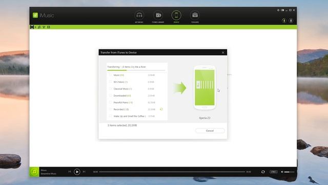 iSkysoft iMusic - How to Transfer Music from iTunes Library to Android Phone смотреть онлайн