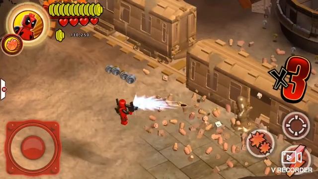 Lego Marvel Superheroes Android Deadpool Free Roam Gameplay In Sand Central Station смотреть онлайн