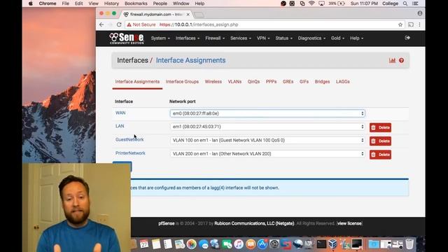 pfSense VLANS + Interfaces + Avahi/Bonjour/Zeroconf смотреть онлайн