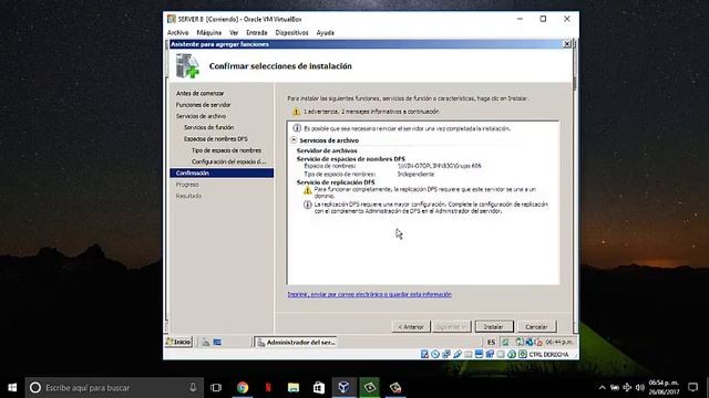 Instalar Servicios DFS смотреть онлайн