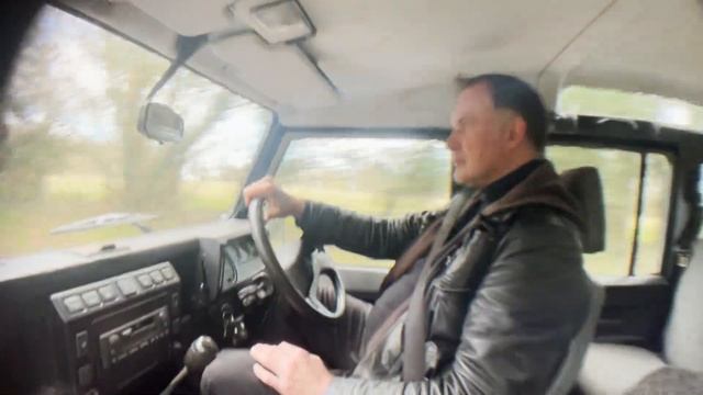 land rover defender 110 TD5 county station wagon for sale in action + starting, idling смотреть онлайн
