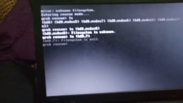 Grub Rescue (Recover Boot Menu) without live CD смотреть онлайн