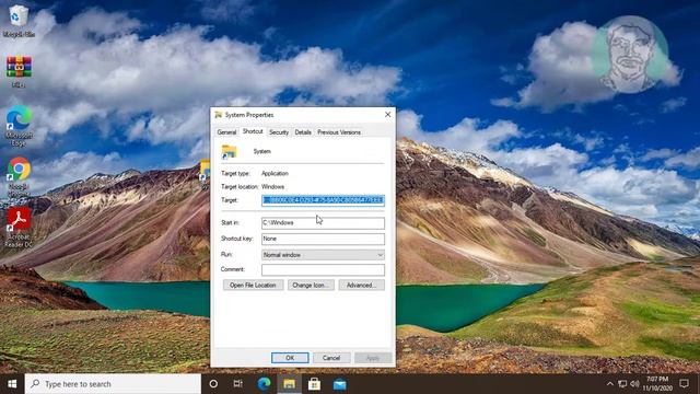 How To Create Classic “System” Shortcut On Windows 10 смотреть онлайн