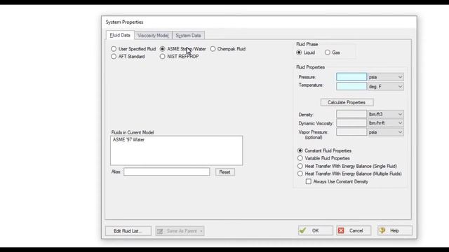 Video 2: AFT Fathom 11 Quick Start Video Tutorial Series - System Properties (Fluid Properties) смотреть онлайн
