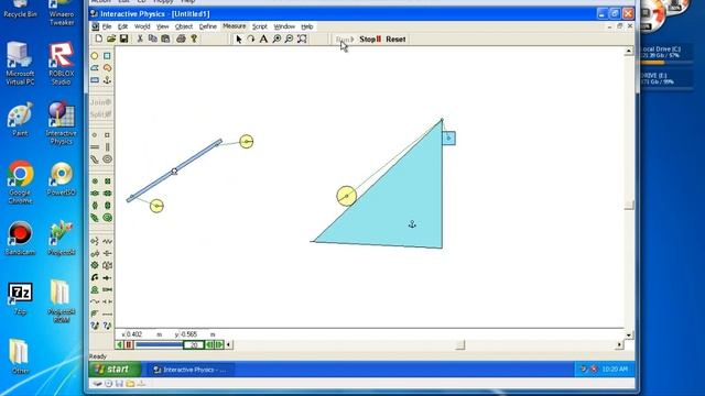 Interactive Physics Project 3 (on Windows Fundamentals for Legacy PC) смотреть онлайн